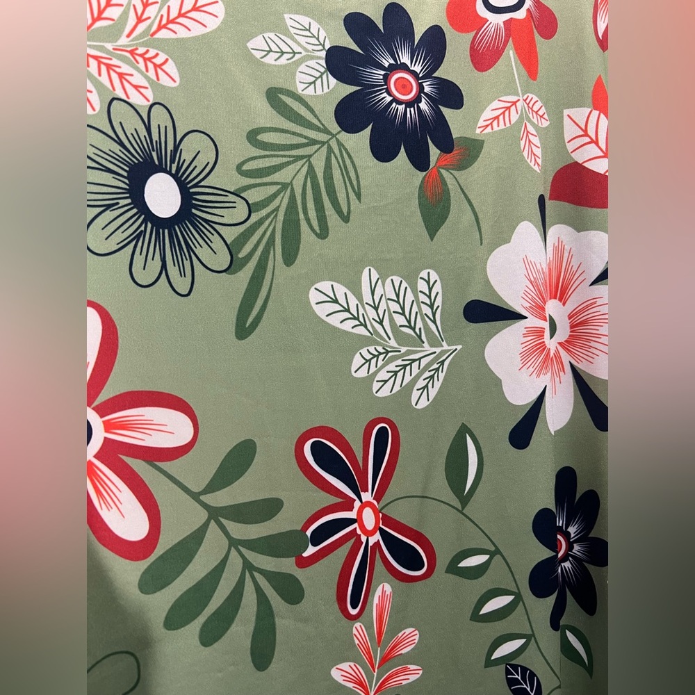 Floral Sleeveless Dress - Picture 5 of 5